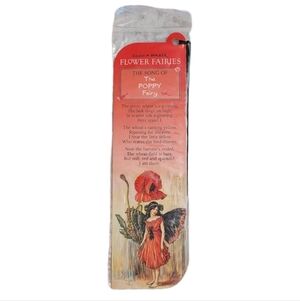If 2008 Song Of The Poppy Fairy Bookmark, Cicely M. Barker, Flower Fairies #6305